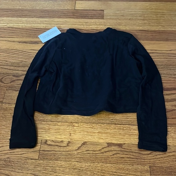 NWT Katie J NYC Girl’s Fearless LS Tee Size S - Picture 2 of 5